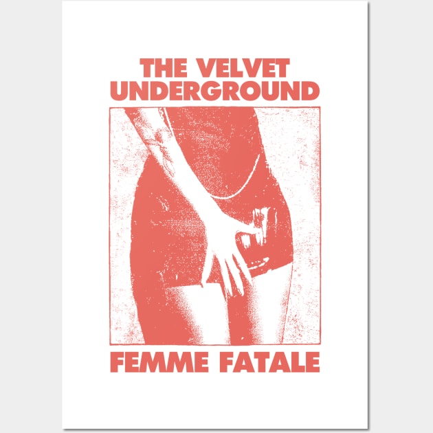 Velvet Underground - Femme Fanart Wall Art by fuzzdevil